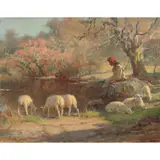 William Pratt, THE FAIRIES POOL, 1924, oil on canvas