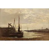Robert Weir Allan, CRAIL, EARLY MORNING, Oil on canvas