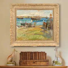 James Kay, CLYNDER, GARELOCH, oil on board