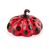RED PUMPKIN NAOSHIMA, 2019 by Yayoi Kusama, Cast resin multiple, from an open edition, offered Oct 2024