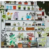 LARGE SHELF STILL LIFE by Jonas Wood, 2017, Off-set lithograph, from the edition of unknown size, published for the Shio Kusaka Jonas Wood exhibition at Voorlinden , sold Oct 2024
