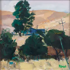 Archie Forrest, NAPA VALLEY, C.A.,, 1985, oil on canvas