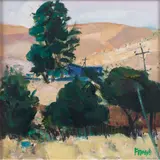 Archie Forrest, NAPA VALLEY, C.A.,, 1985, oil on canvas