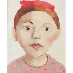 Catriona Millar, PENNY, oil and mixed media on canvas