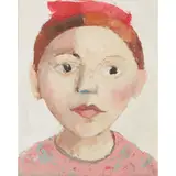 Catriona Millar, PENNY, oil and mixed media on canvas