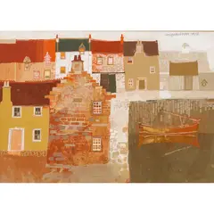 George Birrell, HARBOUR, 1982, gouache