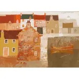 George Birrell, HARBOUR, 1982, gouache