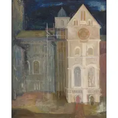 Mardi Barrie, THE SOUTH TRANSEPT, oil on canvas