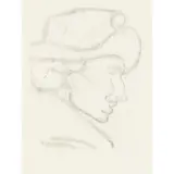 Henri Gaudier-Brzeska, FIGURE IN A HAT, 1912