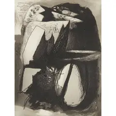 Graham Sutherland, CLEGYR BOIA I (FRONTISPIECE TO 'SIGNATURE' MAGAZINE), 1938, etching and aquatint on paper, edition of approximately 1000 and some Artist's Proofs