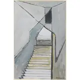 Gaston Bertrand, L'ESCALIER (39), 1946, gouache