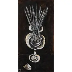 Marc Mendelson, LES PINCEAUX, c. 1948, gouache on paper