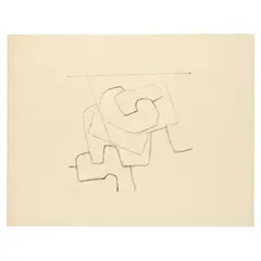 Victor Pasmore, UNTITLED (SET OF SIX DRAWINGS), pencil on paper