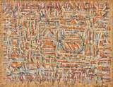 Rhee Seundja, UNTITLED, 1961, oil on canvas