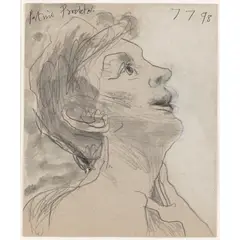 Patrick Procktor, YOUTH, 1998, acrylic and wash on card