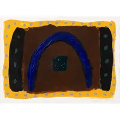 ARCH, 1994 by Breon O'Casey, gouache on paper, sold May 2025
