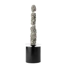 Jocelyn Burton, 'SHELL TOTEM', 1970, on marble base