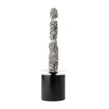 Jocelyn Burton, 'SHELL TOTEM', 1970, on marble base