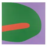 John Plumb, EMERALD, 1965, acrylic on board