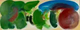 William Tillyer, LANDSCAPE (HORIZONTAL WITH CLOUDS) [FROM THE WESTWOOD PAINTINGS], 1989, oil on canvas