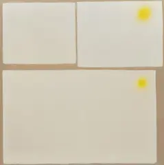 Bernard Cohen, FIRST PANEL PAINTING OF 1970, 1970, acrylic on linen
