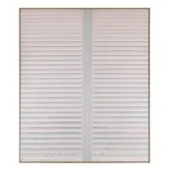 Norman Stevens, LOUVERED SHUTTERS, 1971, acrylic on canvas