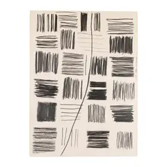 Colette Morey de Morand, RELEASING TIME - 1, 1979, graphite on wove paper