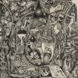 Alasdair Gray, FAUST IN HIS STUDY (THE FAUST LEGEND)