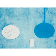 William Scott, BLUE STILL LIFE, Lithograph, P.P.