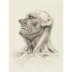 CENTURION by Peter Howson, 1990, Etching, 32/50, sold May 2024