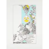 Alasdair Gray, THE SCOTS HIPPO 6, 2007, Screenprint, 33/90