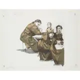 Paula Rego, REFECTORY, FROM 'JANE EYRE - POETRY & STORY' (ROSENTHAL 212) - 2001/2, Lithograph, printer's proof aside from the numbered edition of 35