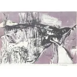 Elizabeth Blackadder, TUSCAN LANDSCAPE, Lithograph, 18/50