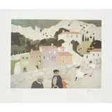 Mary Fedden, OPPEDE LE VIEUX, Lithograph, 62/150
