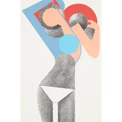 Gerald Laing, K.M. (KATE MOSS), 2008, Screenprint, 74/90