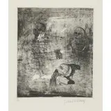 John Bellany, DEATH KNELL FOR JOHN NOX II, 1970, Etching, 7/50
