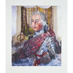 Calum Colvin, PRETENDER I, 2014, Archival inkjet print with screenprint, AP 2/3
