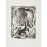 John Byrne, MOONSTRUCK, 2014, Stone lithograph, 38/40