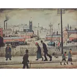 L. S. Lowry, VIEW OF A TOWN