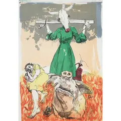 Paula Rego, SCARECROW (ROSENTHAL 242), 2006, Lithograph, S/P, aside from the edition of 35