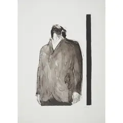 Stephen Conroy, HEAD TIPPED BACK, Lithograph