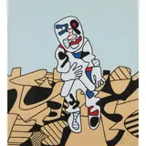 Jean Dubuffet, MARCHE EN CAMPAGNE (WEBEL 1171), 1975, Screenprint, 33/70