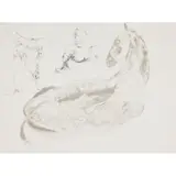 Elisabeth Frink, UNTITLED (HORSE AND RECLINING RIDER), 1971, Lithograph, 36/70