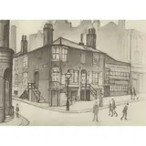 L. S. Lowry, GREAT ANCOATS STREET, Off-set lithograph, 446/850