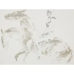 Elisabeth Frink, MAN AND HORSE V, 1971, Lithograph, 31/70