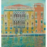 Carlo Rossi, PALAZZO PISONI-MORETTA, VENICE, 1990, oil on canvas board