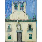 David Michie, FACADE, LISBON, 1961, oil on board