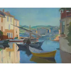Alexander Graham Munro, MARTIGUES, Oil on canvas