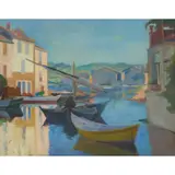 Alexander Graham Munro, MARTIGUES, Oil on canvas