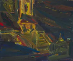 Geoff Uglow, THE NORTH WING, DUOMO, oil on board